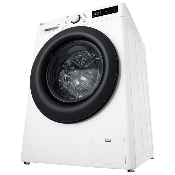 LG AI DD F4R3013NSWB Lavatrice Classe A -10% Carica Frontale Serie R3 Lavatrice 13kg 1400 giri AIWash Lavaggio a vapore Motore Direct Drive Smart Diagnosis Libera installazione Bianca