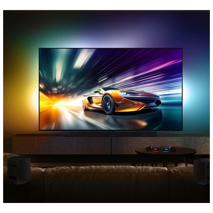 Samsung QE65QN90DATXZT Neo QLED 4K Mini LED Smart TV 65'' Processore NQ4 AI GEN2 Quantum Matrix Dolby Atmos colore Nero