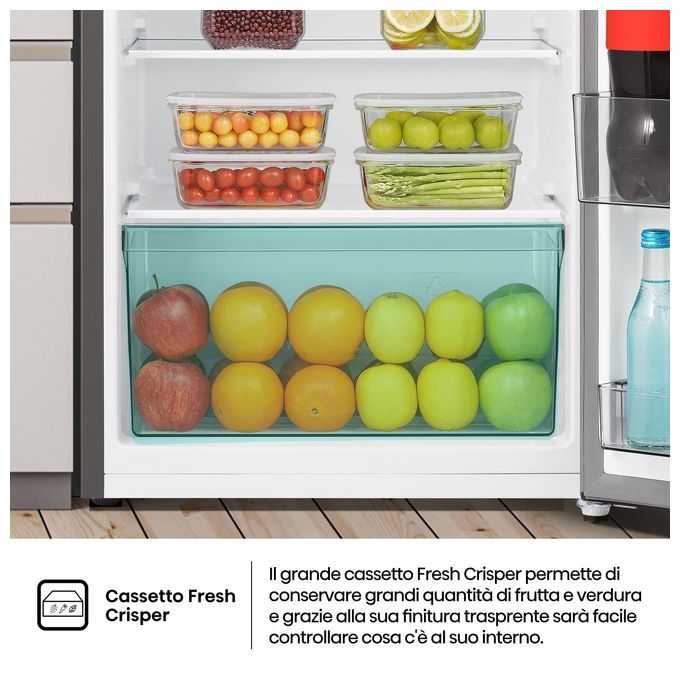 Hisense RR198D4ADE Frigorifero Monoporta Statico 151 L 107,9 cm Classe E 36 dB Libera Installazione colore Silver