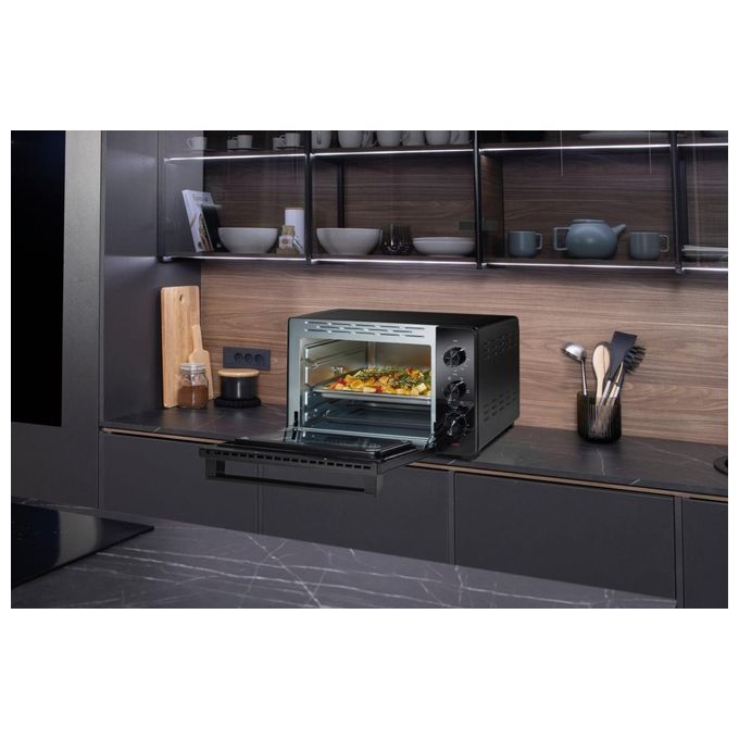 Hisense HOM30M Fornetto Elettrico 30 L 1600 W ventilato girarrosto 5 modalita' cottura colore Nero