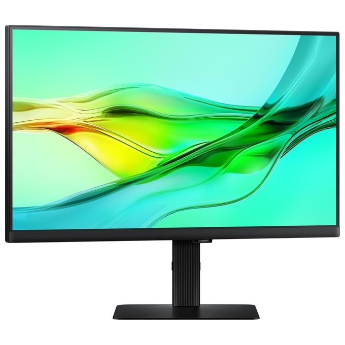 Samsung LS24D600UAUXEN ViewFinity S6 Monitor PC 24'' QHD IPS 100Hz 1,07 miliardi di colori HDR10 colore Nero