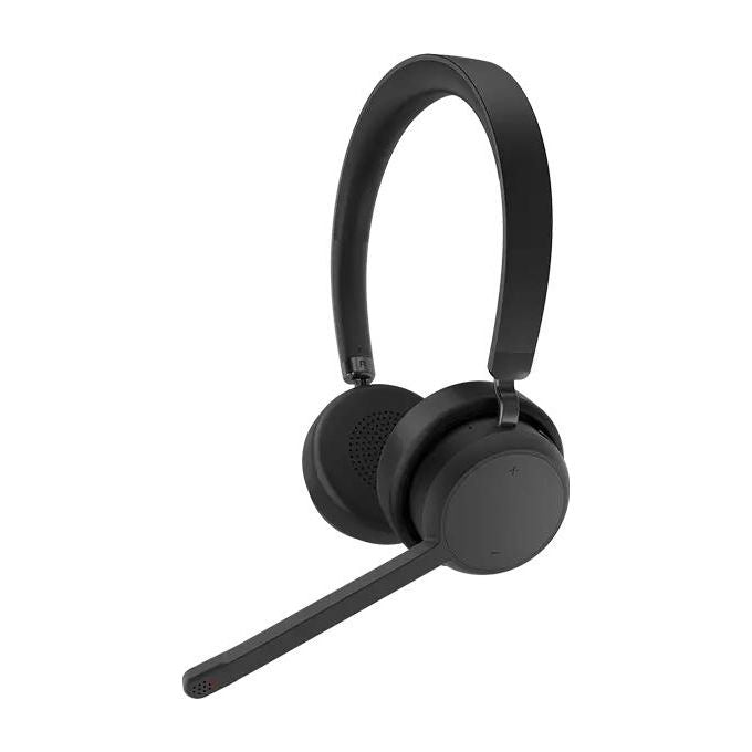 Lenovo 4XD1Q30302 Cuffie Wireless Stereo Circumaurali Bluetooth 5.3 Microfono Noise Cancelling 60h autonomia colore Nero