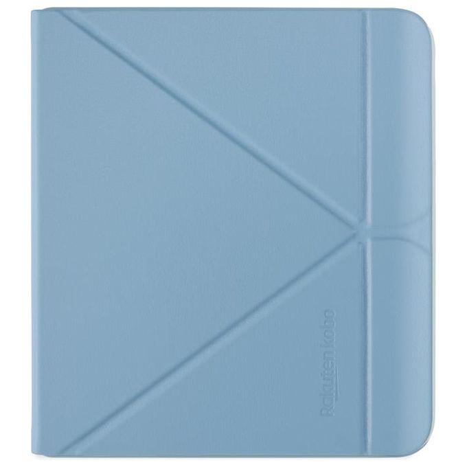Kobo N428-AC-BL-E-PU SleepCover Custodia Libra Colour 7'' Similpelle Standby Risveglio Supporto Integrato colore Blu Crepuscolo