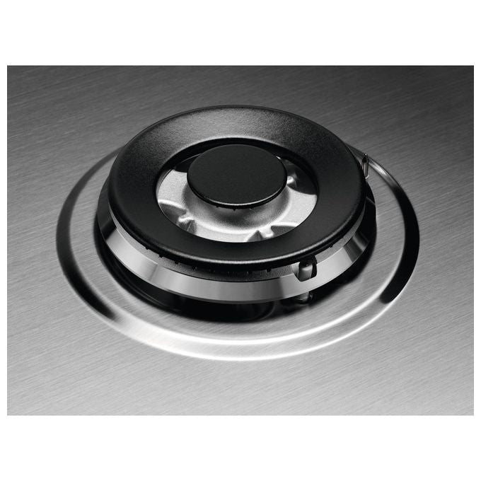 Aeg HGB64400SM Slim Line Piano Cottura a Gas 4 Zone Bruciatori SpeedBurner 60 cm Inox
