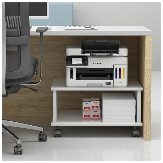 Canon GX6550 MAXIFY Stampante Multifunzione a Getto d'Inchiostro A4 600 x 1200 DPI Wi-Fi Ethernet LCD Touch 350 Fogli Stampa Fronte Retro Automatica colore Nero