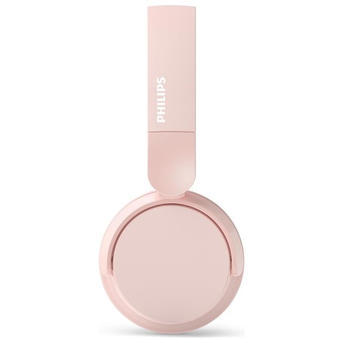 Philips TAH4209PK 4000 Series Cuffie On-Ear Wireless Bluetooth 5.3 55h Autonomia Driver 32mm Ricarica USB-C colore Rosa