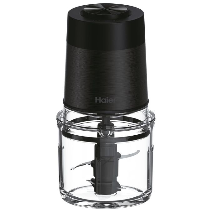 Haier HCH5B1011 I-Master Serie 5 Tritatutto Elettrico 550 W 0.5 L 4 Lame Inox 2 Velocita' colore Nero