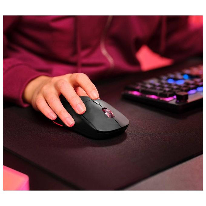 Trust 25126 GXT 926 Redex II Mouse Gaming Wireless 2.4 GHz 10000 DPI 6 Pulsanti Programmabili Retroilluminazione RGB colore Nero