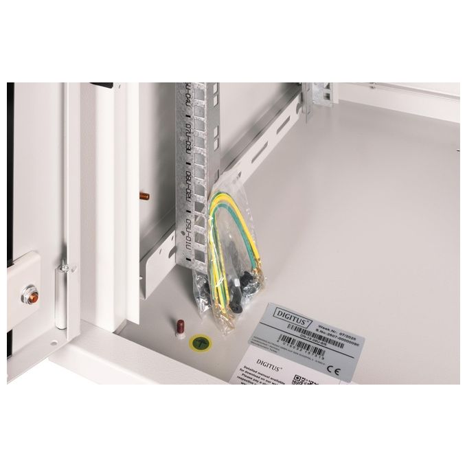 Digitus Armadio 9 Unita' Da Muro Linea Soho (A)470 X (L)600 X (P)560 Mm. Colore Grigio Chiaro Ral7035