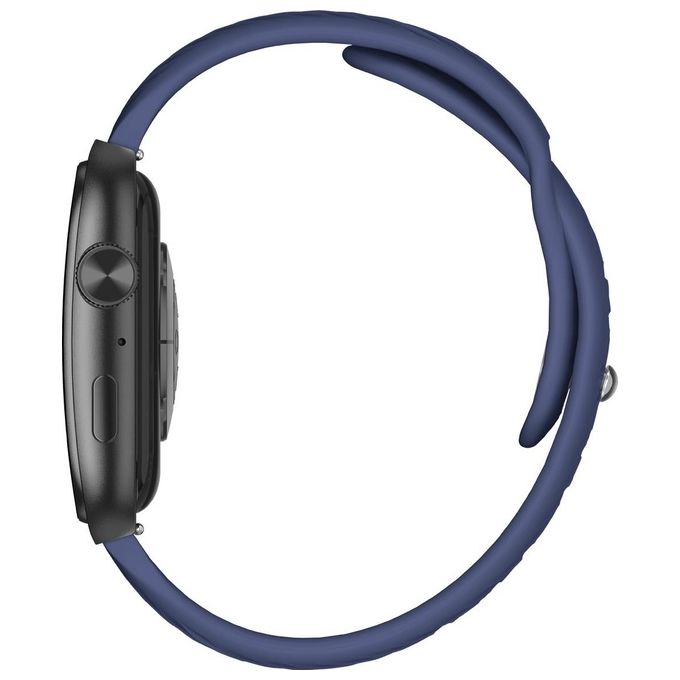 Trevi CALL T-FIT 400 C Smartwatch con Funzione Chiamata Display AMOLED Curvo 1.96'' Touch Screen Always On IP67 Resistente all'Acqua Nero