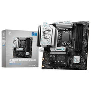 MSI 7D99-017R B760M GAMING PLUS WIFI Scheda madre mATX DDR5 6800+ MHz PCIe 4.0 x16 M.2 Gen4 Wi-Fi 6E 2.5G LAN colore Nero