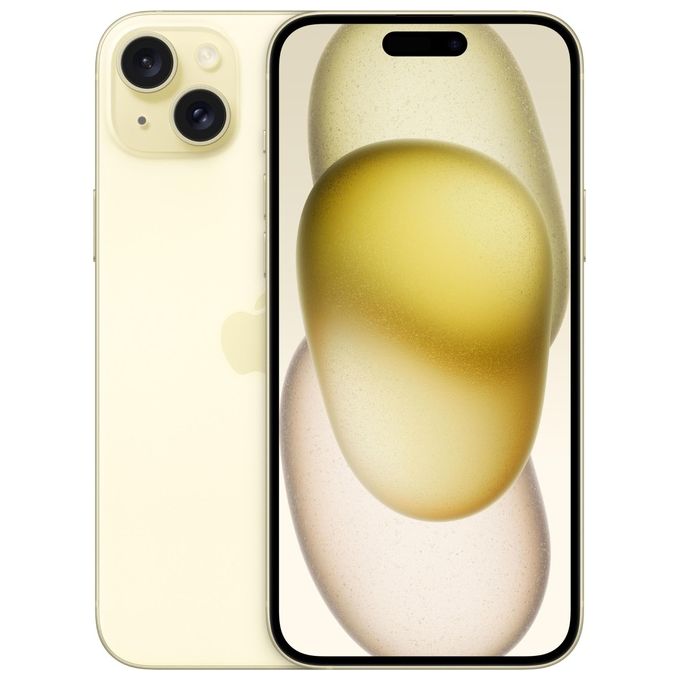 Apple MU1M3QL-A iPhone 15 Plus Smartphone 512GB Display 6.7'' OLED 5G iOS 17 colore Giallo