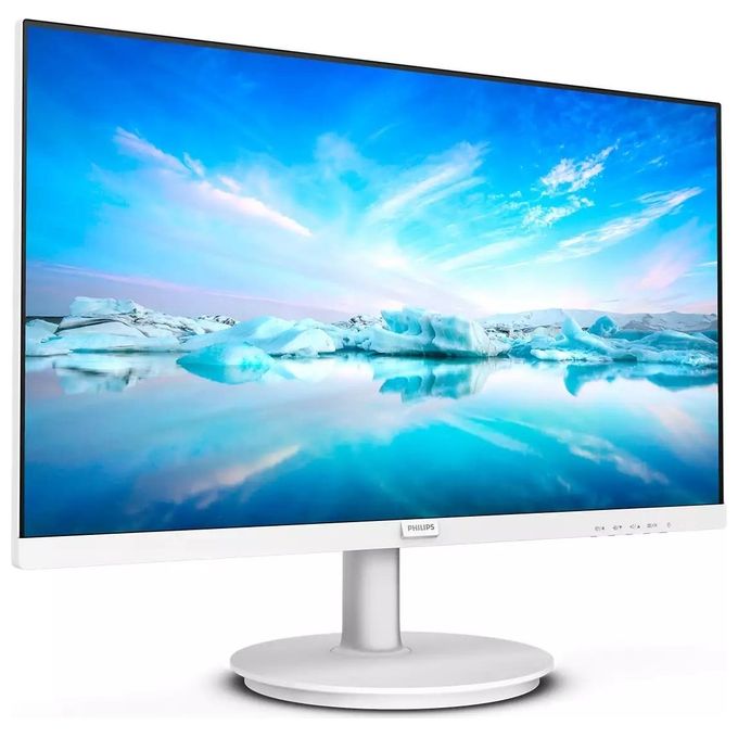 Philips 241V8AW V Line Monitor PC 23.8'' IPS FHD 1920x1080 100Hz 4ms Adaptive Sync Altoparlanti colore Bianco