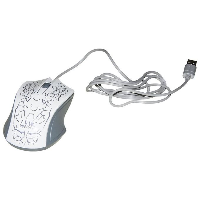 Link mouse gaming usb illuminato 7 colori