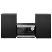Panasonic SC-PM272EG-S Microsistema Hi-Fi DAB+ CD Bluetooth 4.2 USB 20W colore Argento