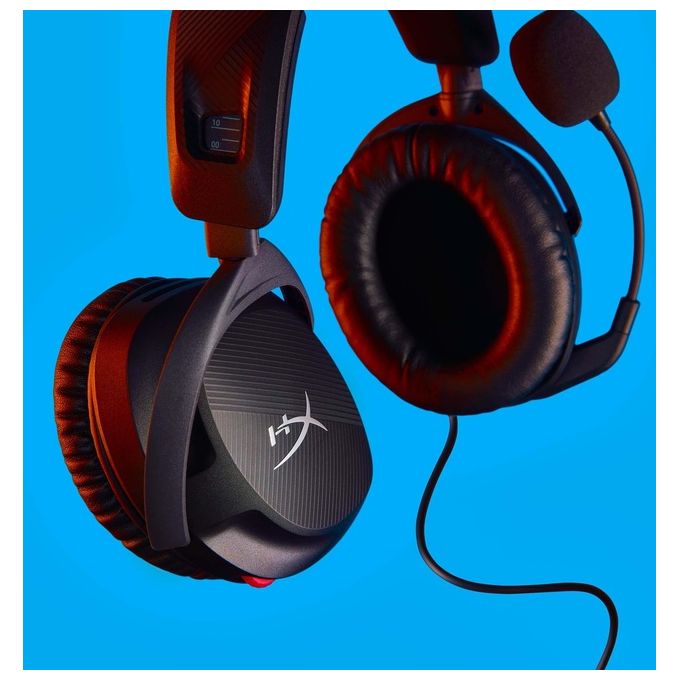 HyperX 519T1AA Cloud Stinger 2 Cuffie Gaming Circumaurali Cablate Driver 50mm 32 Ω 275 g colore Nero