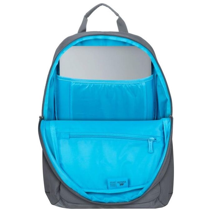 RivaCase 7523 GREY Alpendorf Zaino per laptop 13.3-14 pollici in materiale ecologico RPET colore Grigio