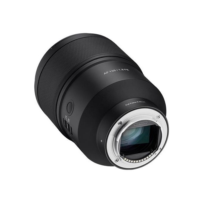 Samyang F1215106101 AF 135mm F1.8 FE Teleobiettivo Focale Fissa Apertura f-1.8 per Sony E Mount 11 Lamelle Diaframma 82 mm Filtro colore Nero