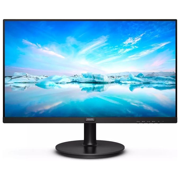 Philips 222V8LA-00 V Line Monitor PC 21.5'' Full HD 1920x1080 VA LCD 75 Hz Adaptive Sync Flicker-Free LowBlue colore Nero