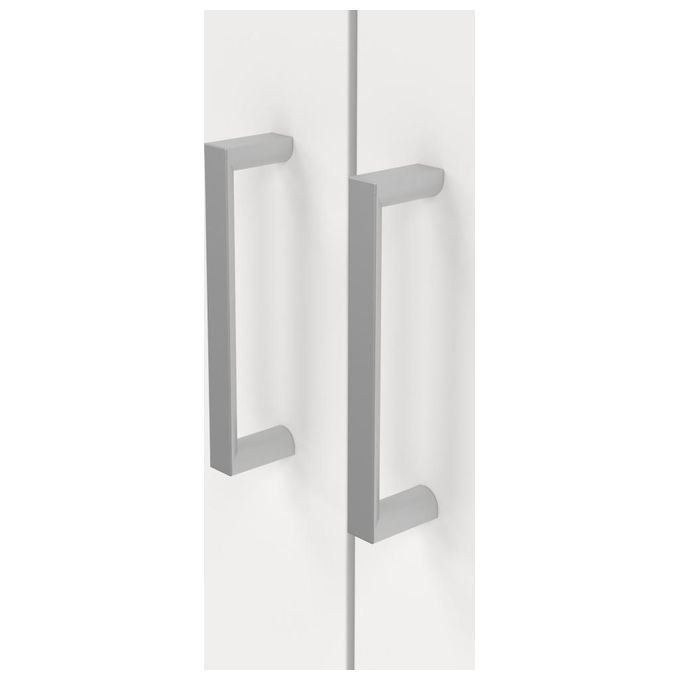 Tvilum 704034949 Space Armadio 2 Ante Battenti 1 Cassetto 3 Ripiani Stile Scandinavo colore Bianco