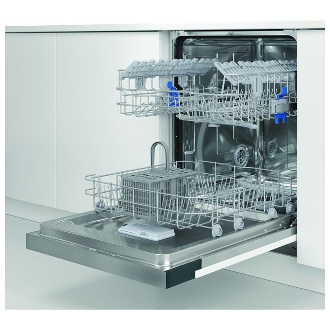 Indesit I3BL634X Lavastoviglie a Scomparsa Parziale 14 coperti Classe D 44 dB Touch (82x60x55 cm) colore Bianco