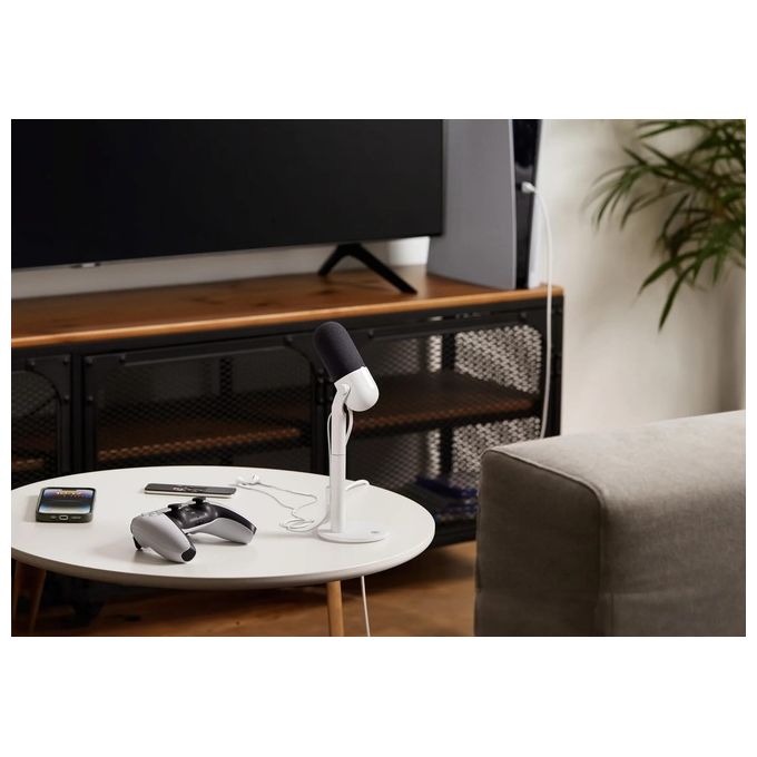 Elgato 10MAI9901 Wave Neo Microfono da tavolo USB 3.5 mm Condensatore Cardiode Bianco
