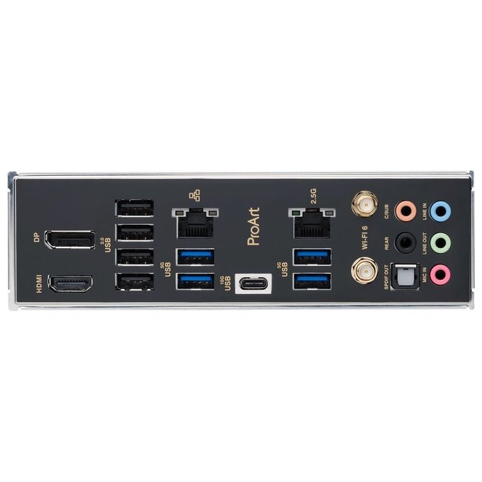 Asus 90MB1FY0-M1EAY0 ProArt Scheda Madre ATX Intel B760 LGA 1700 DDR5 3x M.2 PCIe 5.0 Wi-Fi 6 Dual Ethernet 2.5G Thunderbolt 4