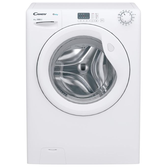Candy EY4061DW4-1-S Lavatrice Slim 6 Kg Classe B Centrifuga 1000 giri Profondita' 48 cm