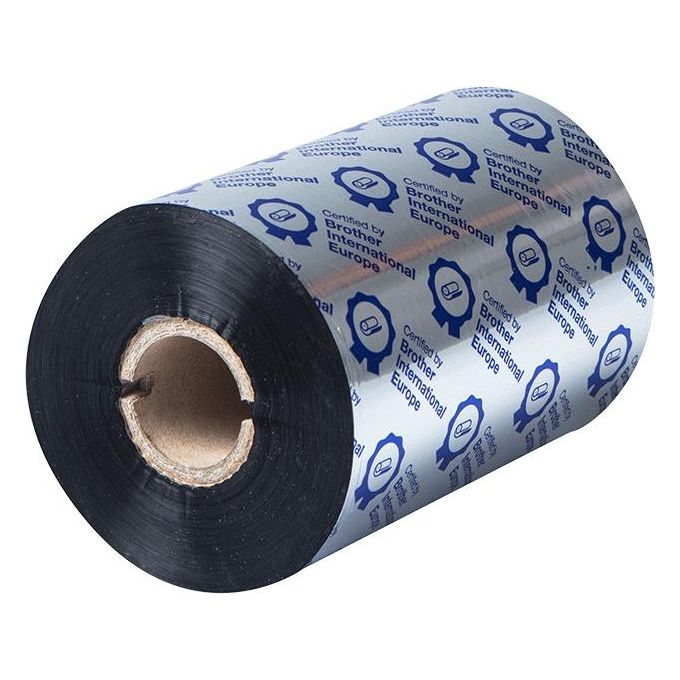 Brother BSS1D450110 Unita' di Trasferimento Nastro Standard Wax 110 mm x 450 m colore Nero