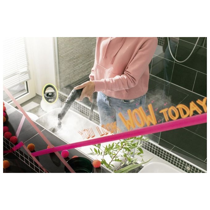 Kärcher 1.513-400.0 SC 2 Deluxe EasyFix Pulitore a Vapore 1500 W 3,2 bar 1 L 75 m² colore Bianco Nero