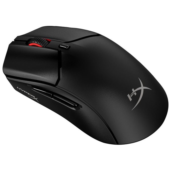 HyperX 6N0B0AA Pulsefire Haste 2 Mouse da gaming wireless 26000 DPI 6 tasti programmabili 100 ore batteria colore Nero