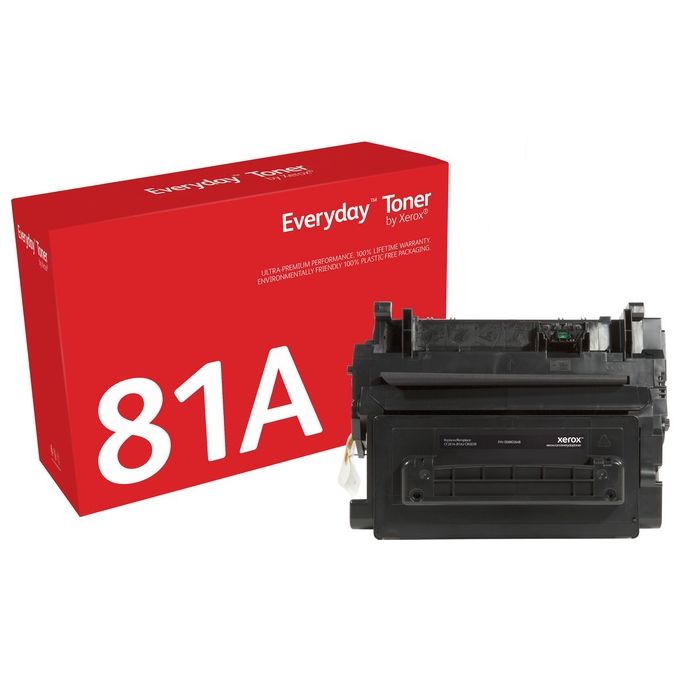 Xerox 006R03648 Everyday Toner compatibile HP 81A CF281A Resa standard 10500 pagine colore Nero