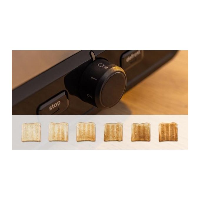 Bosch TAT6M420 MyMoment Tostapane 2 Fette 970 W Acciaio Inox colore Acciaio inox