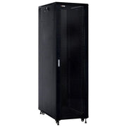 WP Europe WPN-RSB-22610-B Serie RSB Armadio Rack 22U Acciaio Traforato con Ruote e Serratura colore Nero