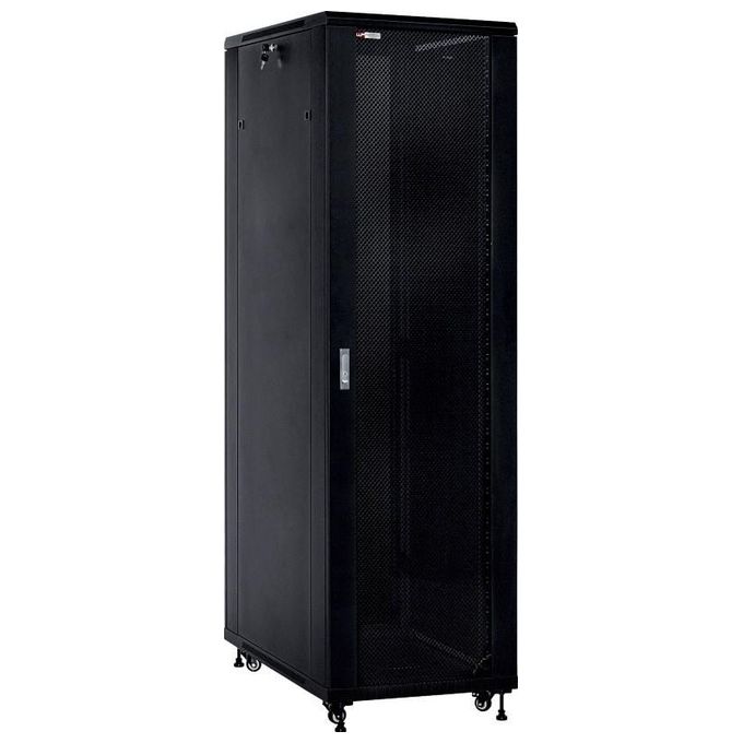 WP Europe WPN-RSB-22610-B Serie RSB Armadio Rack 22U Acciaio Traforato con Ruote e Serratura colore Nero