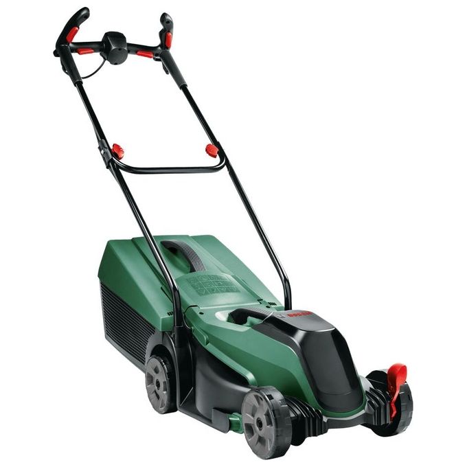 Bosch 06008B9A07 CityMower Tagliaerba a spinta Batteria 18 V 4 Ah 32 cm larghezza di taglio 300 m² 9,4 Kg colore Nero Verde