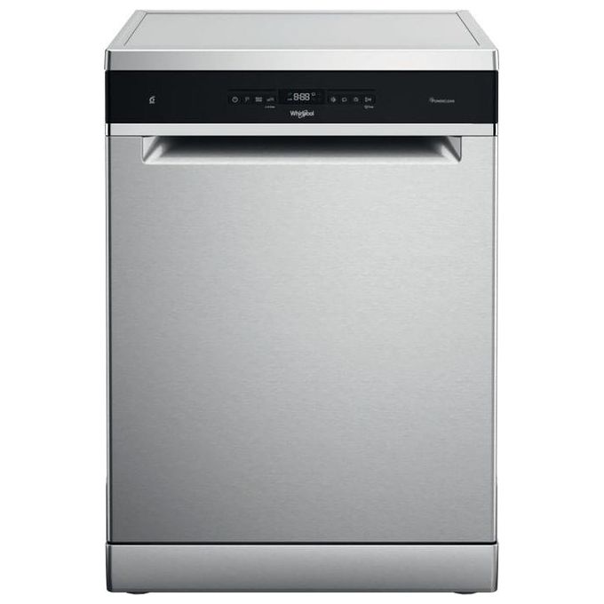 Whirlpool WFO3O41PLX Lavastoviglie Libera Installazione 14 coperti Classe C 41 dB NaturalDry 6° SENSO 10 programmi (85x60x59 cm) colore Inox