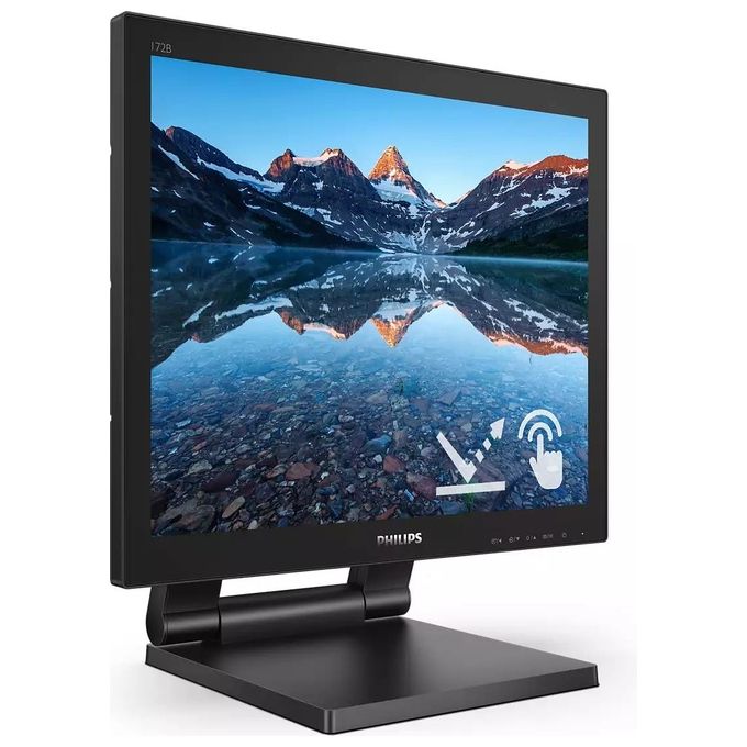 Philips 172B9TL-00 B-Line Monitor Touch 17'' 1280x1024 1ms 250 cd-m² IP65 SmoothTouch Multi-touch 10 punti USB HDMI DP colore Nero