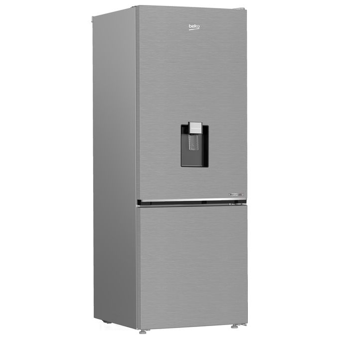 Beko B3RCNE564HDXB Beyond Frigorifero Combinato 490 L 192 cm Classe E 38 dB Total No Frost Dispenser Acqua colore Metallico