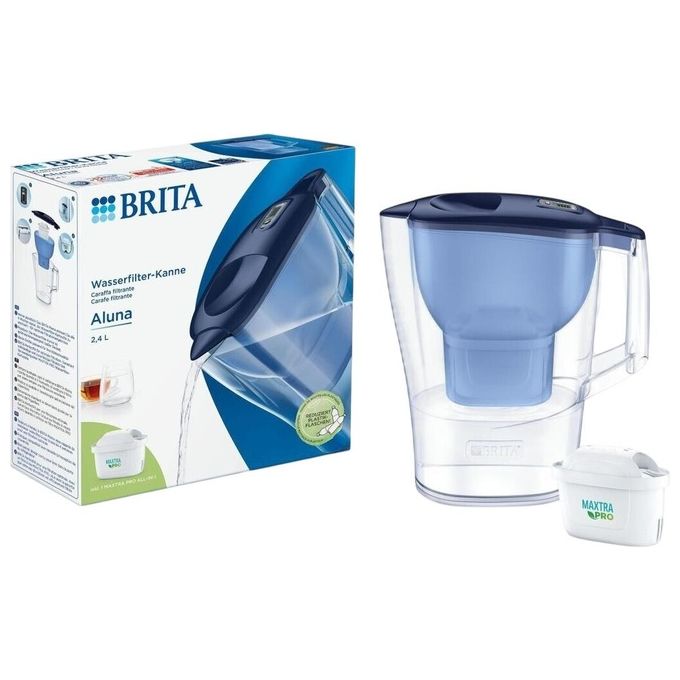 Brita Aluna Caraffa Filtrante per Acqua Blu