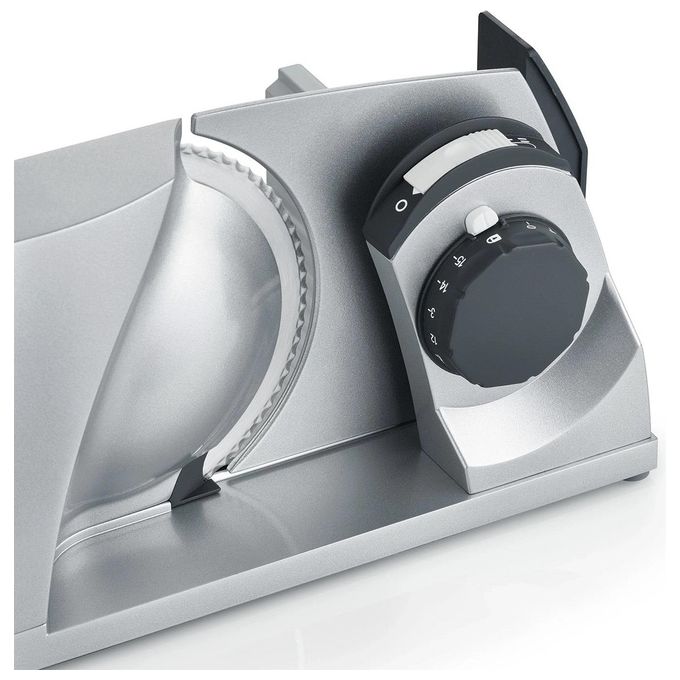 Graef MT1000EU MYtiny Affettatrice Elettrica Pieghevole lama 170 mm taglio 0-15 mm 170W colore Argento