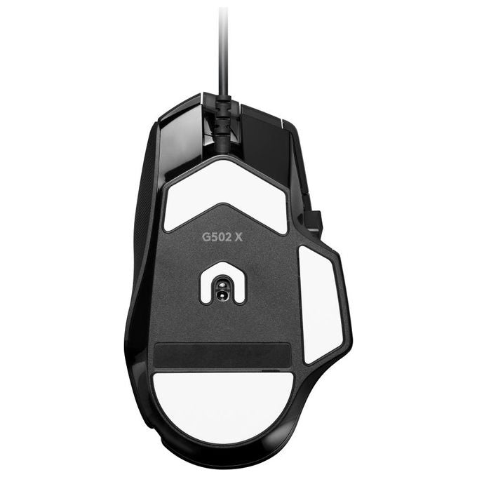 Logitech G 910-006139 G502 X Mouse Gaming Cablato Switch LIGHTFORCE Sensore HERO 25K 25600 DPI 13 Tasti colore Nero