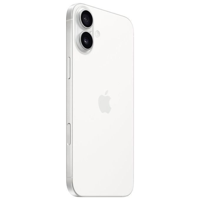 Apple MXVV3QL-A iPhone 16 Plus Smartphone 6.7'' 128 GB Chip A18 5G Doppia fotocamera 48 MP iOS 18 colore Bianco