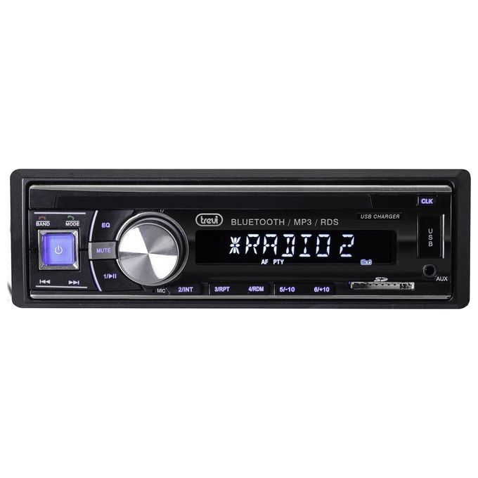 Trevi SCD 5702 BT Autoradio Bluetooth 30W MP3 USB SD AUX-IN RDS FM USB Fast Charge colore Nero