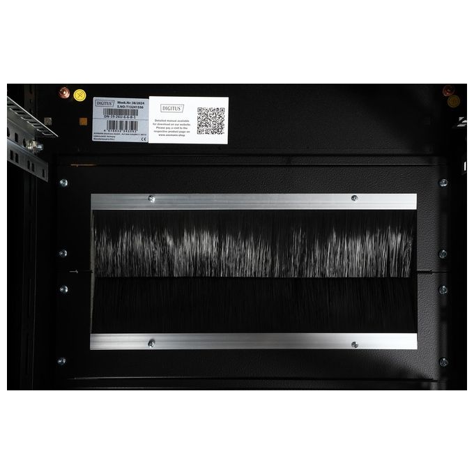 Digitus Armadio 26 Unita' Linea Professionale (a)1310 X (l)600) X (p)600 Mm. Colore Nero Ral 9005