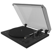 Teac TN-175-B Giradischi a cinghia completamente automatico 33 45 rpm Preamplificatore Phono MM Audio-Technica AT3600L colore Nero