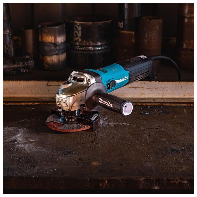 Makita GA5091X01 Smerigliatrice Angolare 1900 W Velocita' Variabile 2800-11500 rpm Diametro Disco 125 mm colore Nero Verde