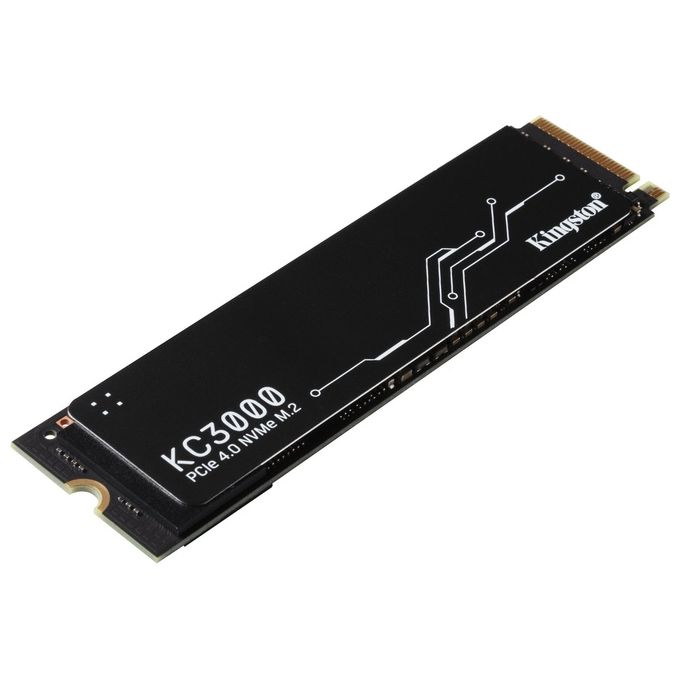 Kingston SKC3000D-2048G KC3000 SSD M.2 NVMe PCIe 4.0 2048 GB 3D TLC 7000 MB-s Dissipatore