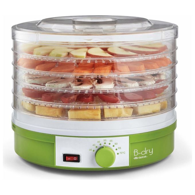 Ariete B-DRY Essiccatore e Disidratatore Alimentare Verde-Bianco 245W