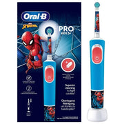 Oral-B VITALITYPROSPIDERMAN Pro Kids Spazzolino elettrico ricaricabile 2 modalita' timer 2 min per bambini da 3 anni colore Azzurro Bianco